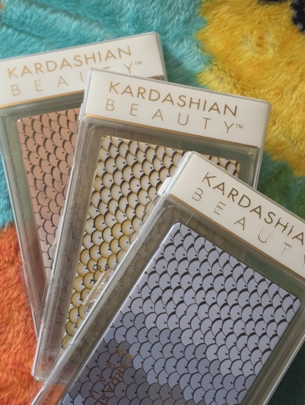 Kardashian Beauty Face Eye Palette Lot Of 3 Khloe Kim Kourtney Kardazzle NIB